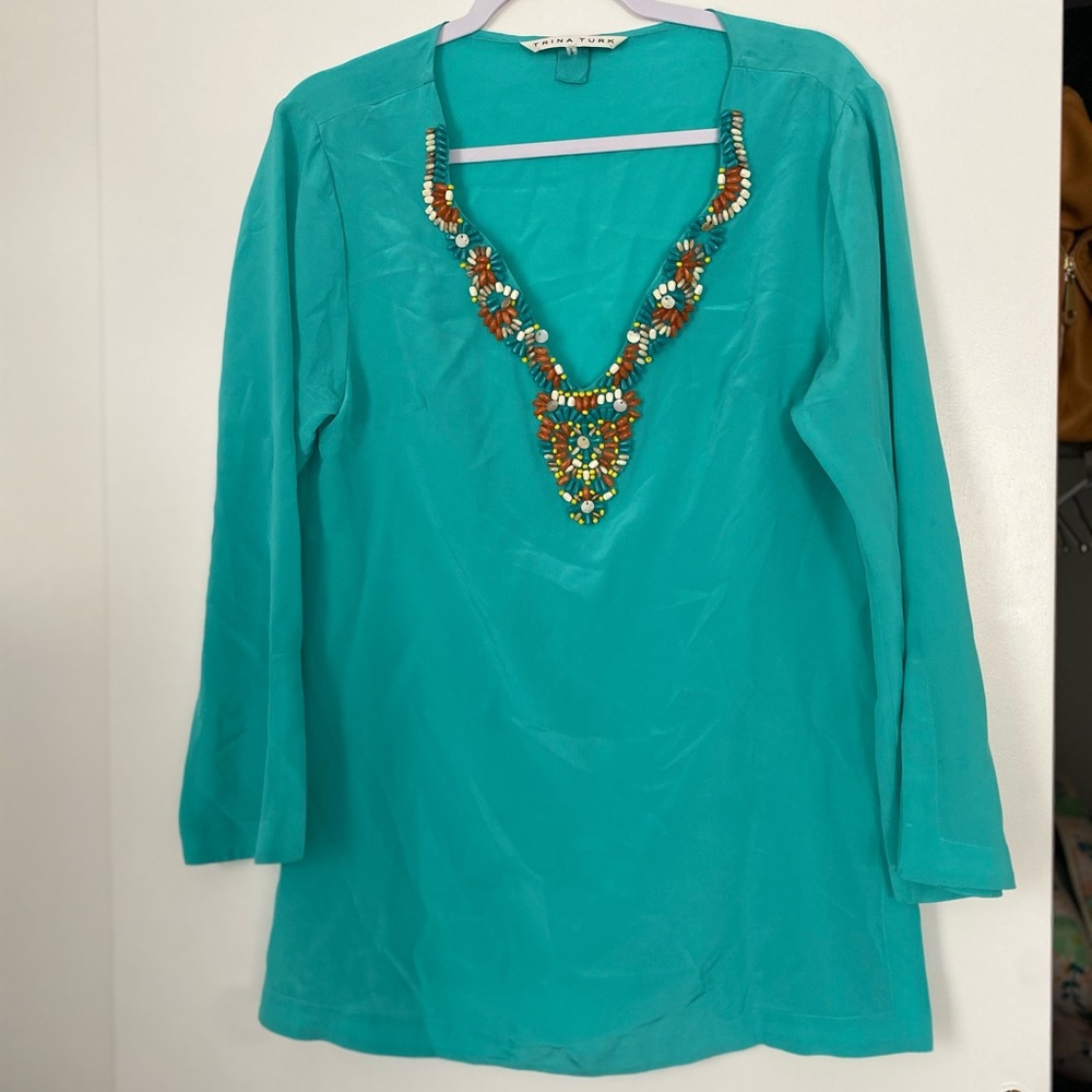 Trina Turk Tunic size L worn once